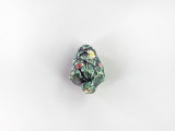 13x10mm Small Christmas Tree Ceramic Bead, 1 Count