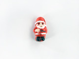 15x7mm Small Santa Claus Ceramic Bead, 1 Count