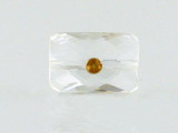 Quartz Crystal With Citrine And 18kt Gold Setting (Closeout)