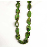 African Chrysoprase Simple Cut Nuggets, Approx 14 Count
