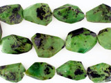 African Chrysoprase Simple Cut Nuggets, Approx 14 Count