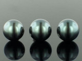 18mm Gunmetal Shell Pearls, 23 Count (Closeout)