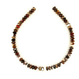 Apx 71 Count 10mm Wild Horse Jasper Rondelles