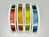 Assorted Colors Econoflex Hobby Beading Wire Fine Diameter Bundle (4 Spools) (Outlet Sale)