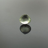 Large Green Amethyst Faceted Pear, 1 Count