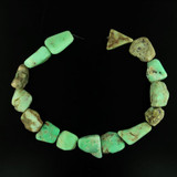 Large Chrysoprase Polished Nuggets, 15 Count
