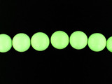 Graduated Lemon Chrysoprase Polished Round, 21 Count