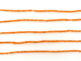 3mm Citrine Faceted Rondelles, 180 Count