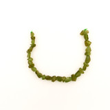 Green Garnet Varied Size Simple Cut Nuggets, 28 Count