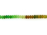 120 Count 6mm Multicolor Garnet Smooth Polished Rondelles