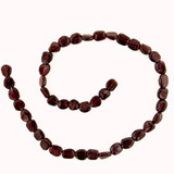 38 Count Varied Size Red Garnet Smooth Polished Nuggets