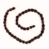 42 Count Varied Size Red Garnet Smooth Polished Nuggets