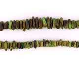 7x13mm Graduated Gaspeite Chips And Pebbles, 75-110 Count
