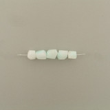 Varied Sizes Light Blue Hemimorphite Simple Cut Nuggets, 5 Count