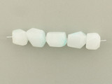 Varied Sizes Light Blue Hemimorphite Simple Cut Nuggets, 5 Count