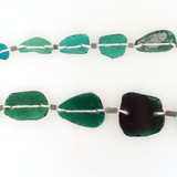 Teal Recycled Glass & Stone, 1 of a Kind, 45 Count (Closeout)