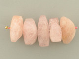 5 Count Varied Sizes Pink Morganite Chunks