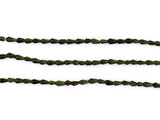 120 Count 2-3mm Green Tourmaline..Faceted Teardrops (Closeout)