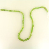 93 Count 6mm Prehnite Faceted Rondelles 1 of a Kind