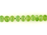 65 Count 9mm Prehnite Faceted Rondelles 1 Of A Kind