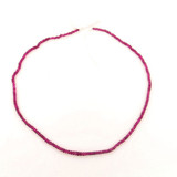Graduated Pink Tourmaline Faceted Rondelles, 200 Count