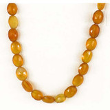Calcite Oval Gemstones, 18 Count
