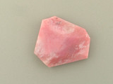 40x40mm Large Pink Opal Faceted Slab, 1 Count