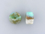 Blue Peruvian Opal Smooth Barrels