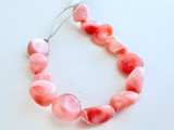 8x102mm Pink Coral Nuggets, 12 Count