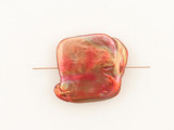 Large Copper  Pearl Baroque Square, 1 Count