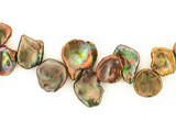 Graduated Copper Green Pearl Cornflakes, 12 Count
