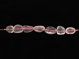 7 Count Varied Size Rose Quartz Faceted Nuggets