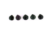 5 Count Varied Size Sugilite Faceted Pears