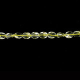 10 Count 10x6mm Clear Lemon Topaz Twisted Oval