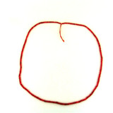250 Count Graduated Red Spinel Faceted Rondelles