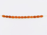 13 Count Graduated Orange Spessartite Faceted Ovals