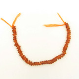 6mm Orange Spessartite Faceted Briolettes, 115 Count