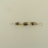 3 Count Varied Sizes Lemon-Smoky Topaz Faceted Nuggets