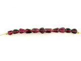 Graduated Pink Tourmaline Rubellite Brazil Smooth Nuggets, 11 Count