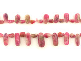 47 Count Graduated Pink Tourmaline Smooth Drops And Pebbles 1 Of A Kind