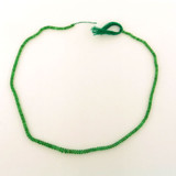 230 Count Graduated Spring Green Tsavorite Garnet Faceted Rondelles