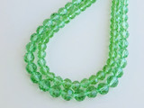 8-9mm Green Crystal Rounds, 32-42 Count