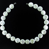 16-18mm White Pearl Coins, 22 Count