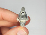 35x24mm Dolphin Ceramic Bead, 1 Count