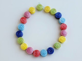 11mm Multicolor Ceramic Spiral Beads, 20 Count
