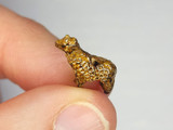 12x15mm Giraffe Ceramic Teeny Tiny Bead, 1 Count