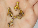 12x15mm Giraffe Ceramic Teeny Tiny Bead, 1 Count