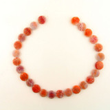 26 Count 15mm Fire Agate Polished Coins