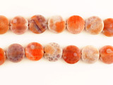 26 Count 15mm Fire Agate Polished Coins
