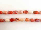 Fire Agate Polished Pears